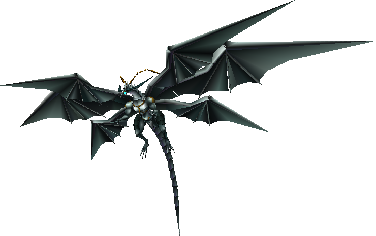 Final Fantasy Bahamut Zero Clipart (740x465), Png Download
