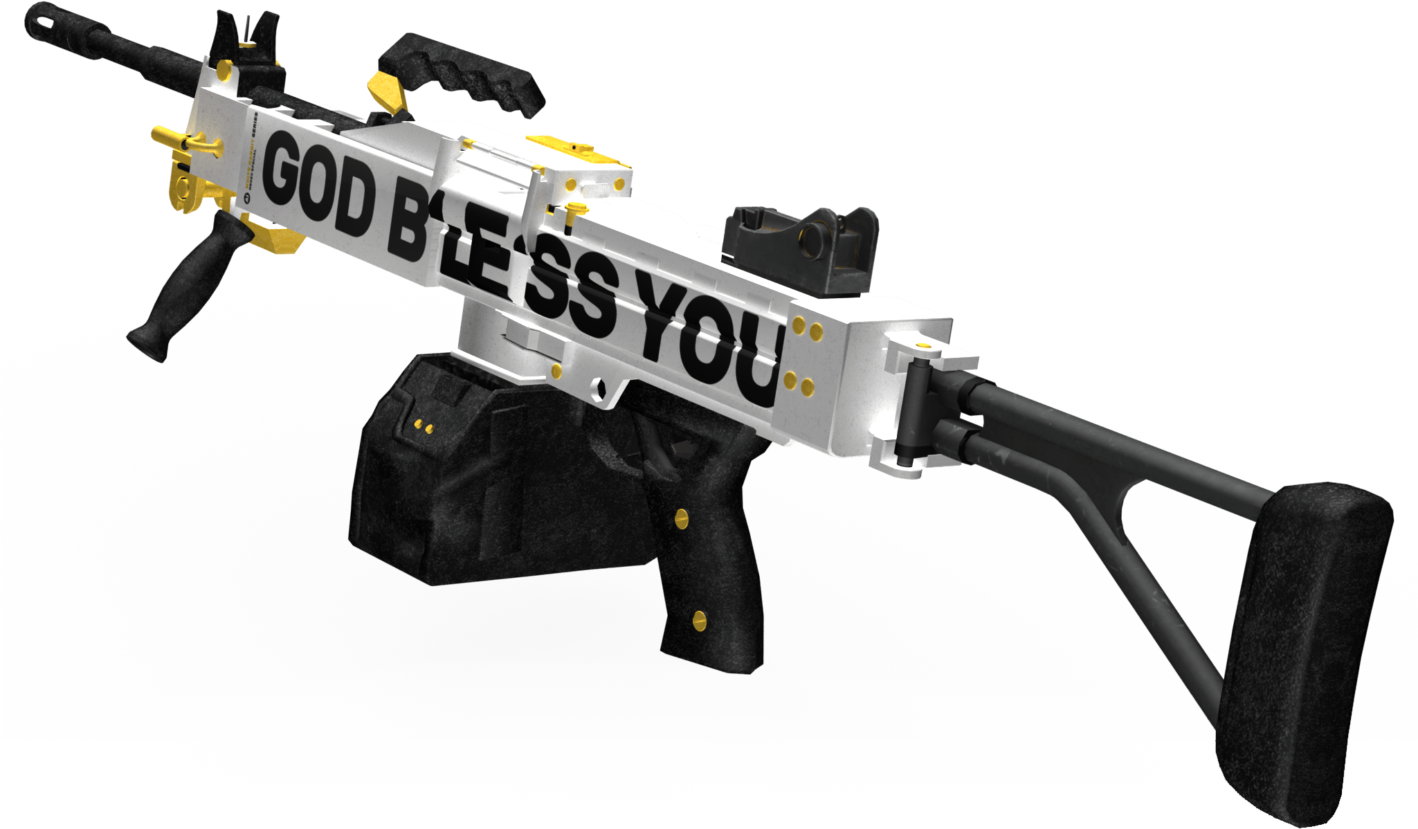 Cs Go Custom Skins - Assault Rifle Clipart (2048x1281), Png Download