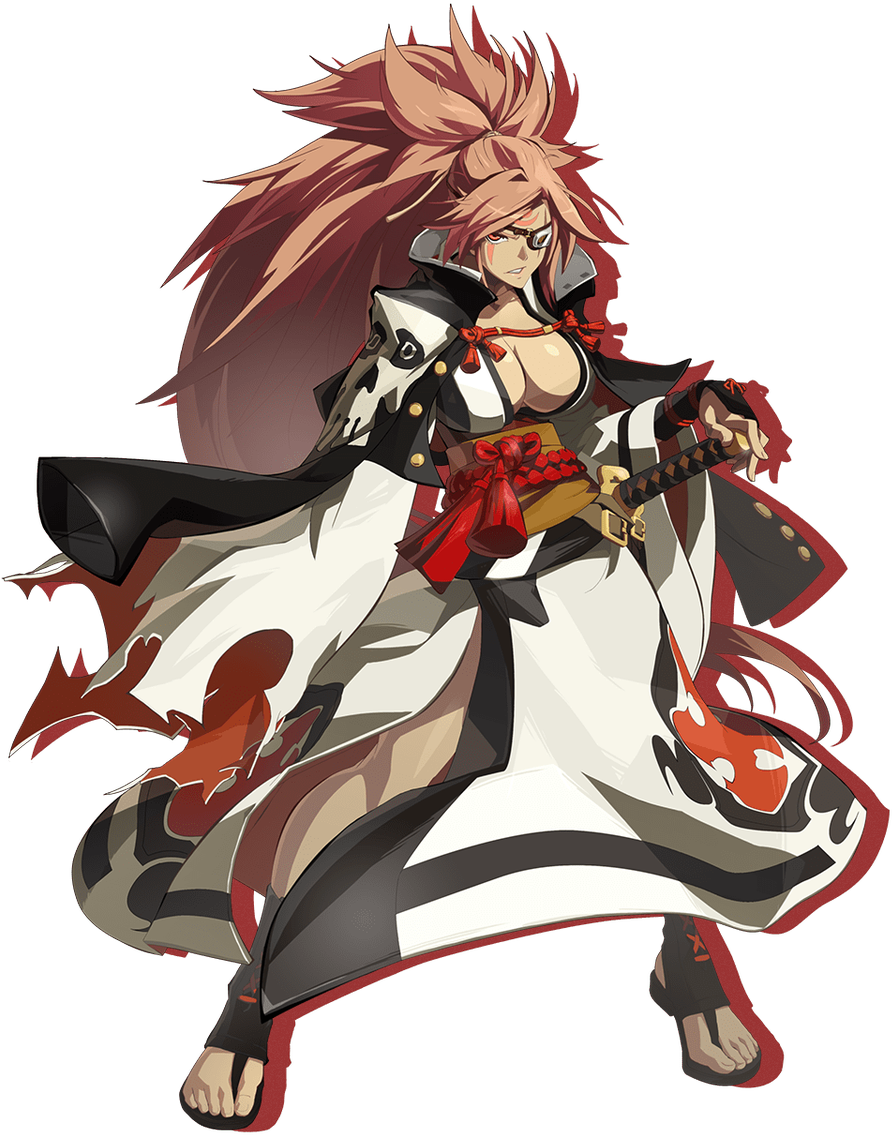 Baiken's Back Now Will You Buy The Game - Guilty Gear Xrd Rev 2 Baiken Clipart (1200x1200), Png Download