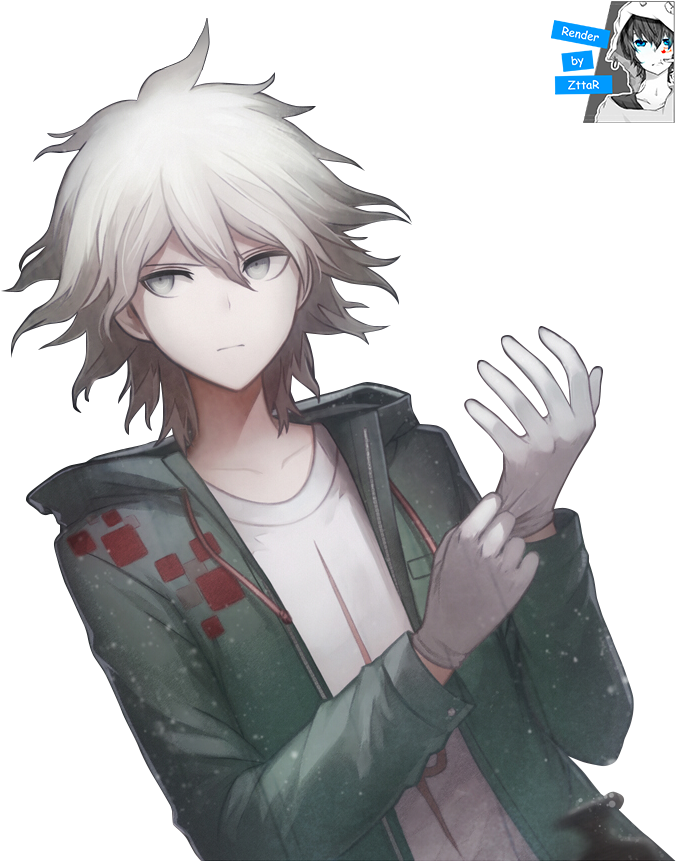 Nagito Komaeda Clipart Large Size Png Image PikPng