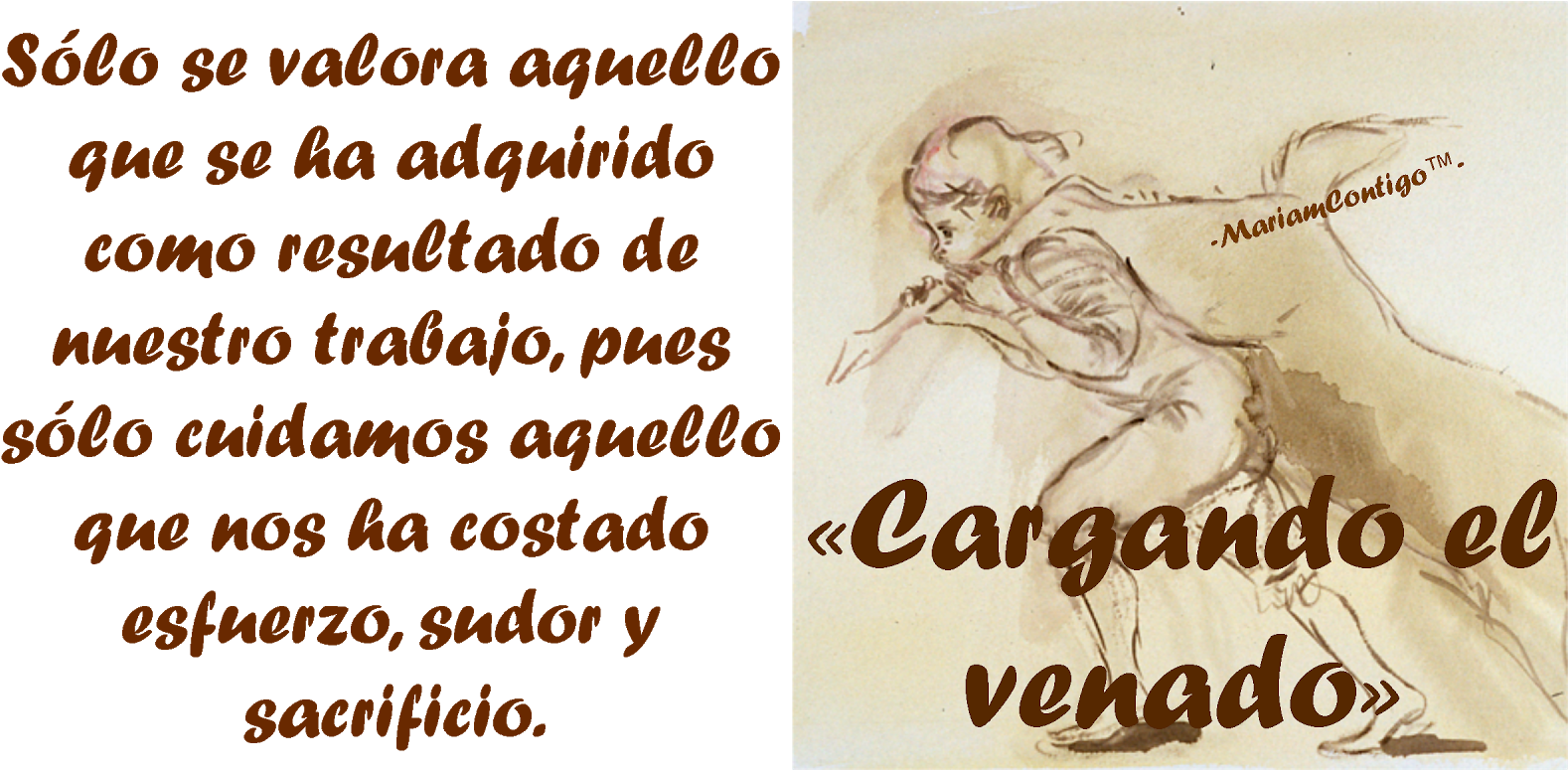 "cargando El Venado" - Art Clipart (1600x800), Png Download