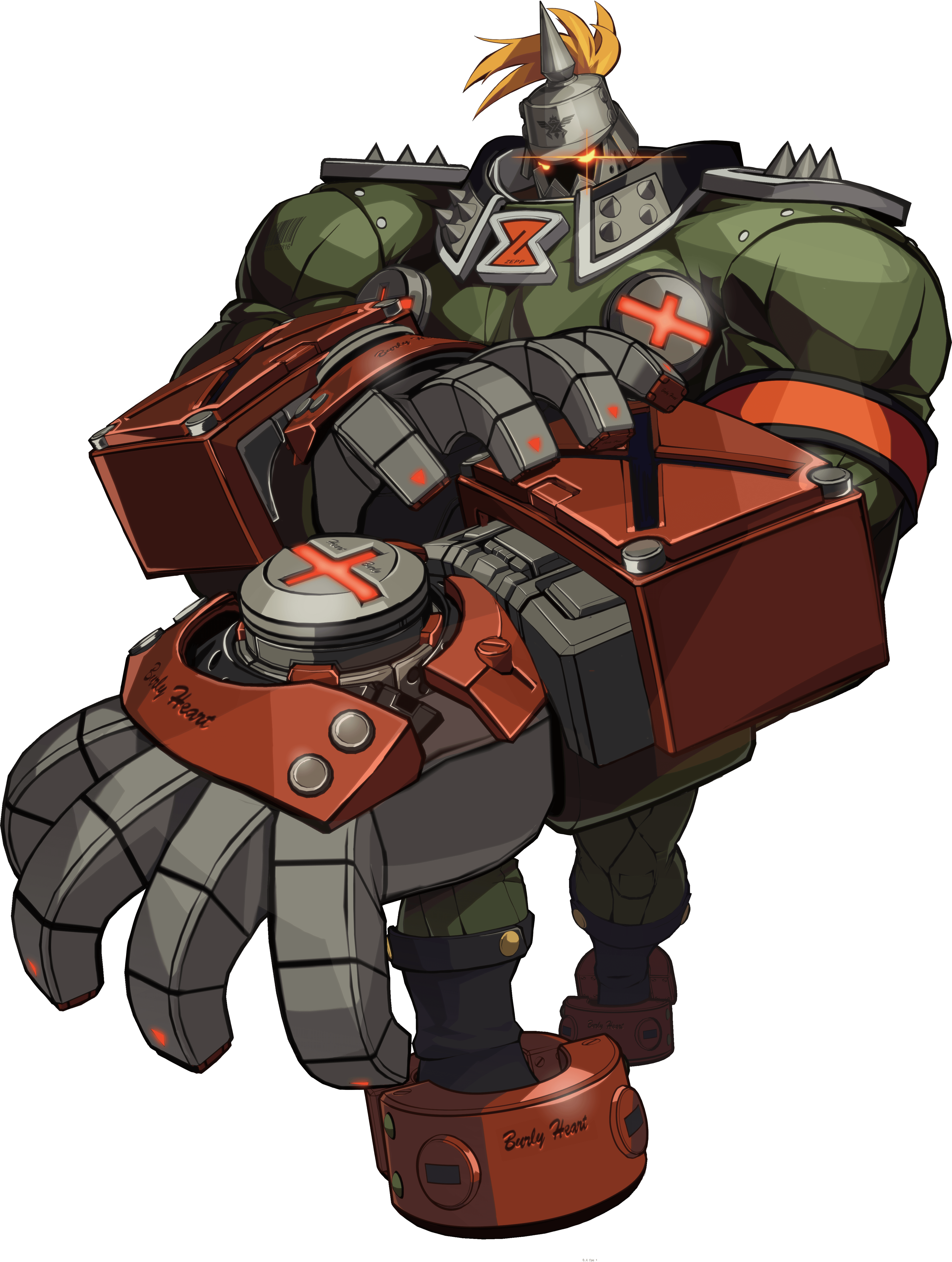 Download Png - Guilty Gear Xrd Rev 2 Potemkin Clipart (4027x5339), Png Download