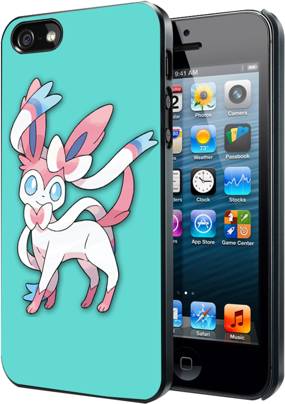 Pokemon X Y Sylveon Eevee Evolution Samsung Galaxy - Justin Bieber Ipod Case Clipart (796x1024), Png Download