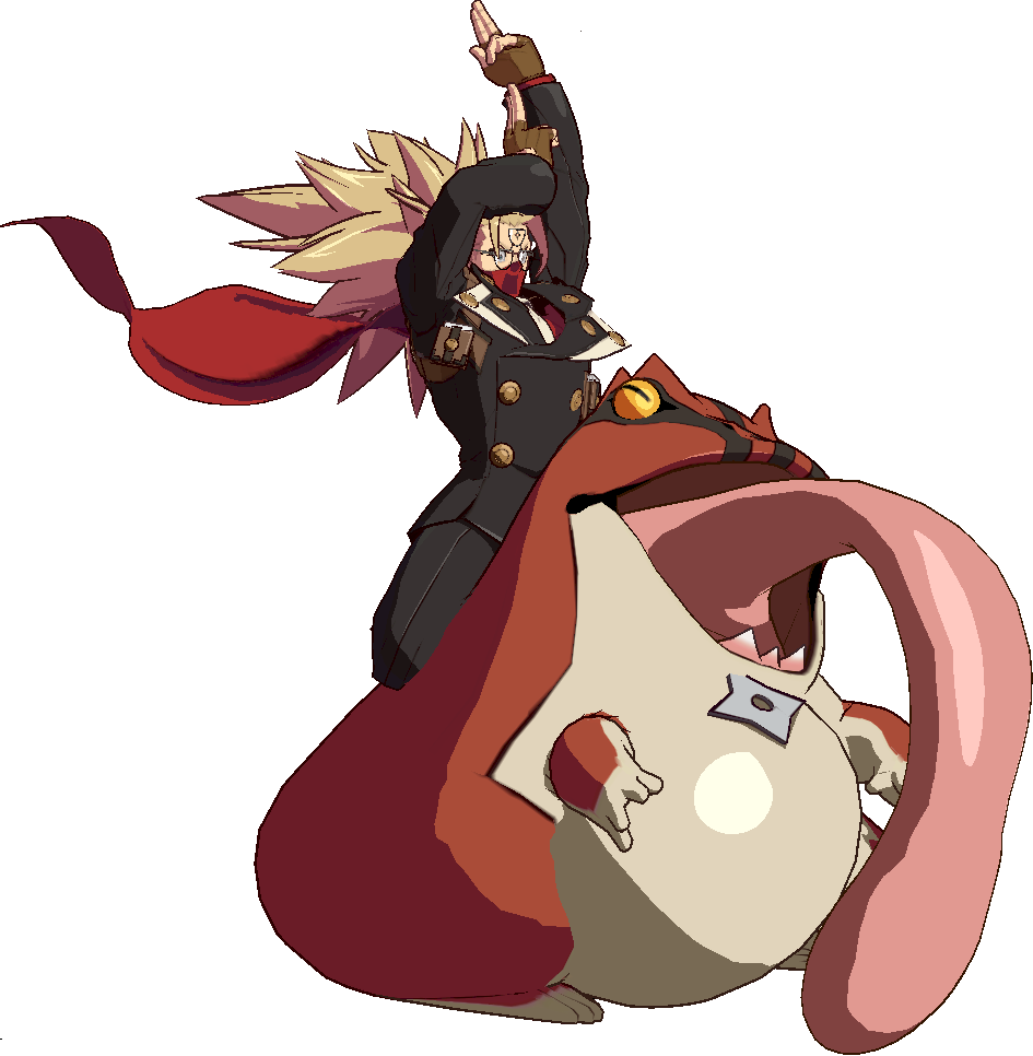 Ggxrd Answer Ik1 - Cartoon Clipart (945x966), Png Download