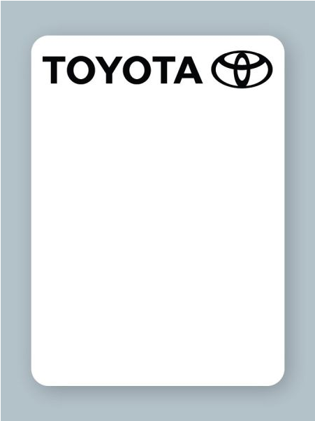 Toyota Oil Change Stickers Clipart (800x600), Png Download