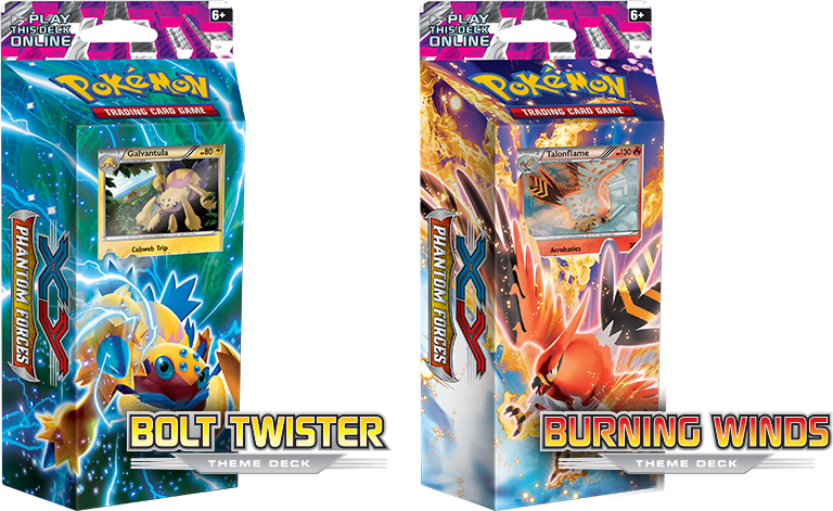 Phantomforcesdecks - Pokemon Xy Decks Clipart (768x471), Png Download