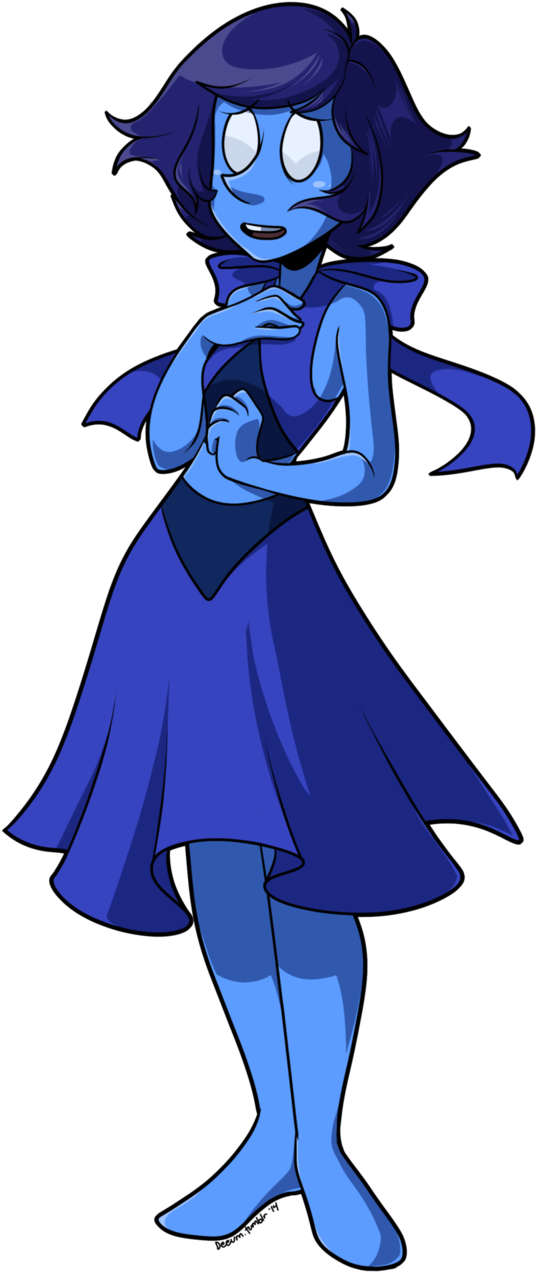 Steven Universe Lapis Lazuli By Deeum-d80yvbs - Steven Universe Pilot Lapis Clipart (607x1317), Png Download