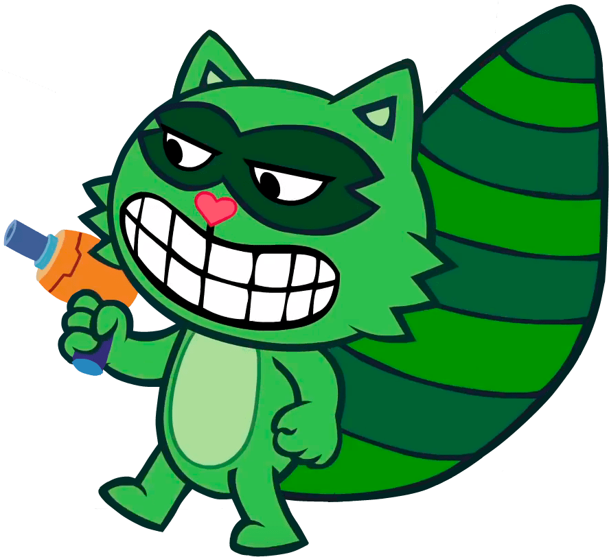 Lifty And Shifty Happy Tree Friends Fandom Roleplay - Happy Tree Friends Lifty Clipart (887x812), Png Download