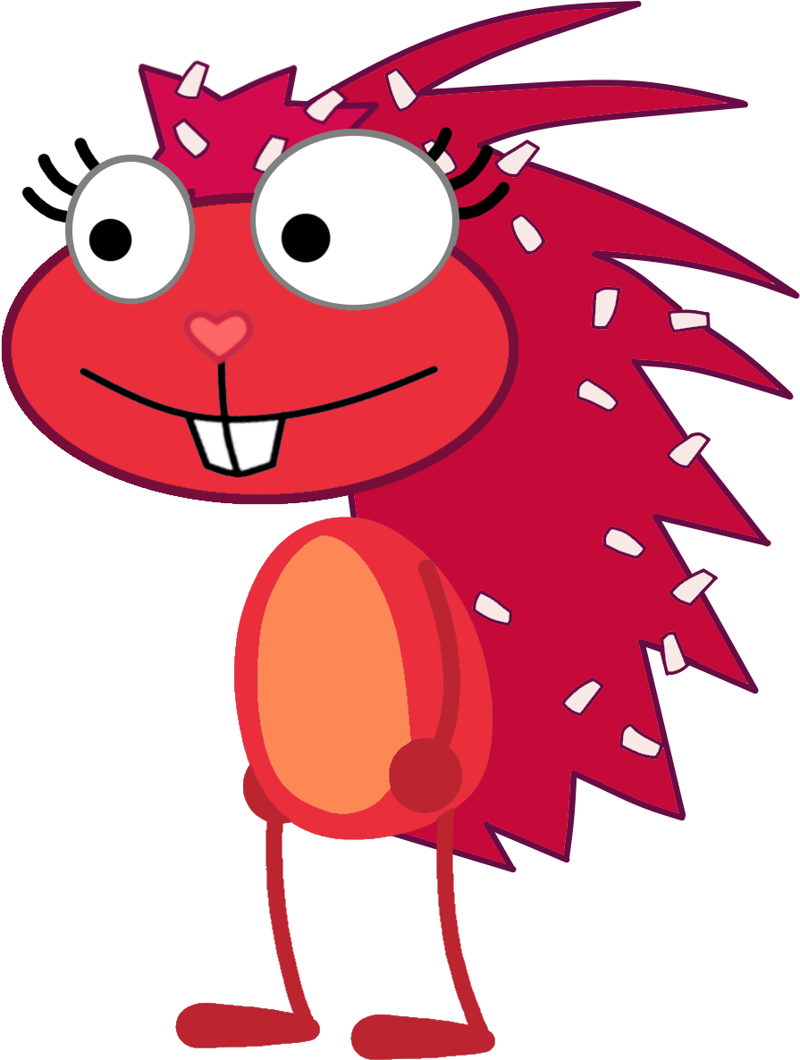 Happy Tree Friends Flaky , Png Download - Htf Flaky And Petunia Clipart (895x1186), Png Download
