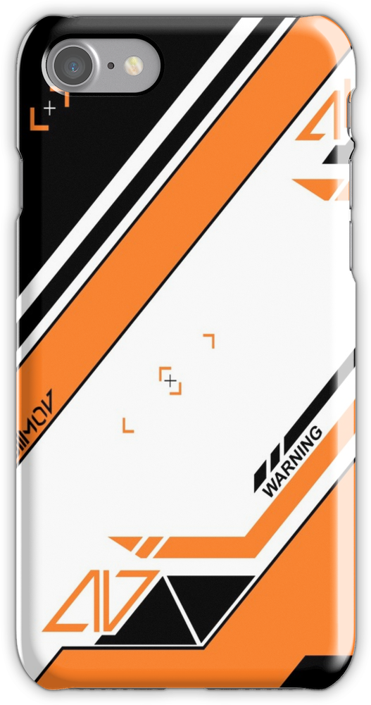 Csgo Asiimov Iphone 7 Snap Case - Asiimov Iphone Case Clipart (750x1000), Png Download