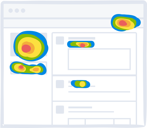 Get Click Data From Website Visitors With Crazy Egg - Website Heat Mapping Icon Clipart (660x504), Png Download