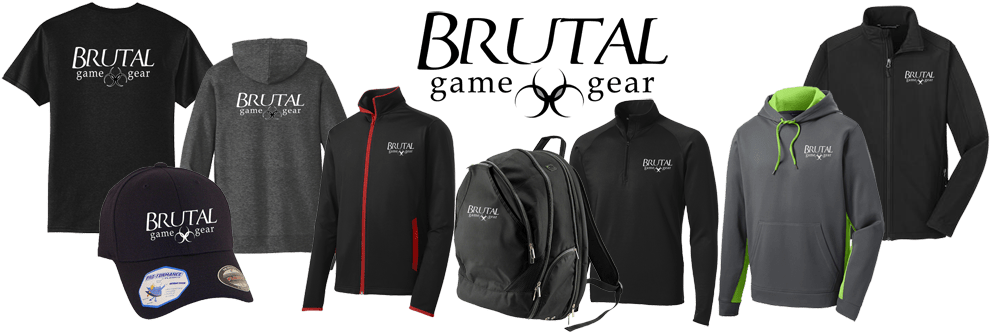 Brutal Game Gear Usa - Brutal Game Gear Clipart (1000x333), Png Download