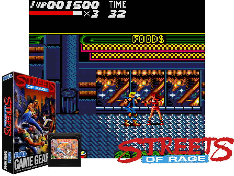 Streets Of Rage Game Gear - Streets Of Rage 2 Clipart (800x600), Png Download