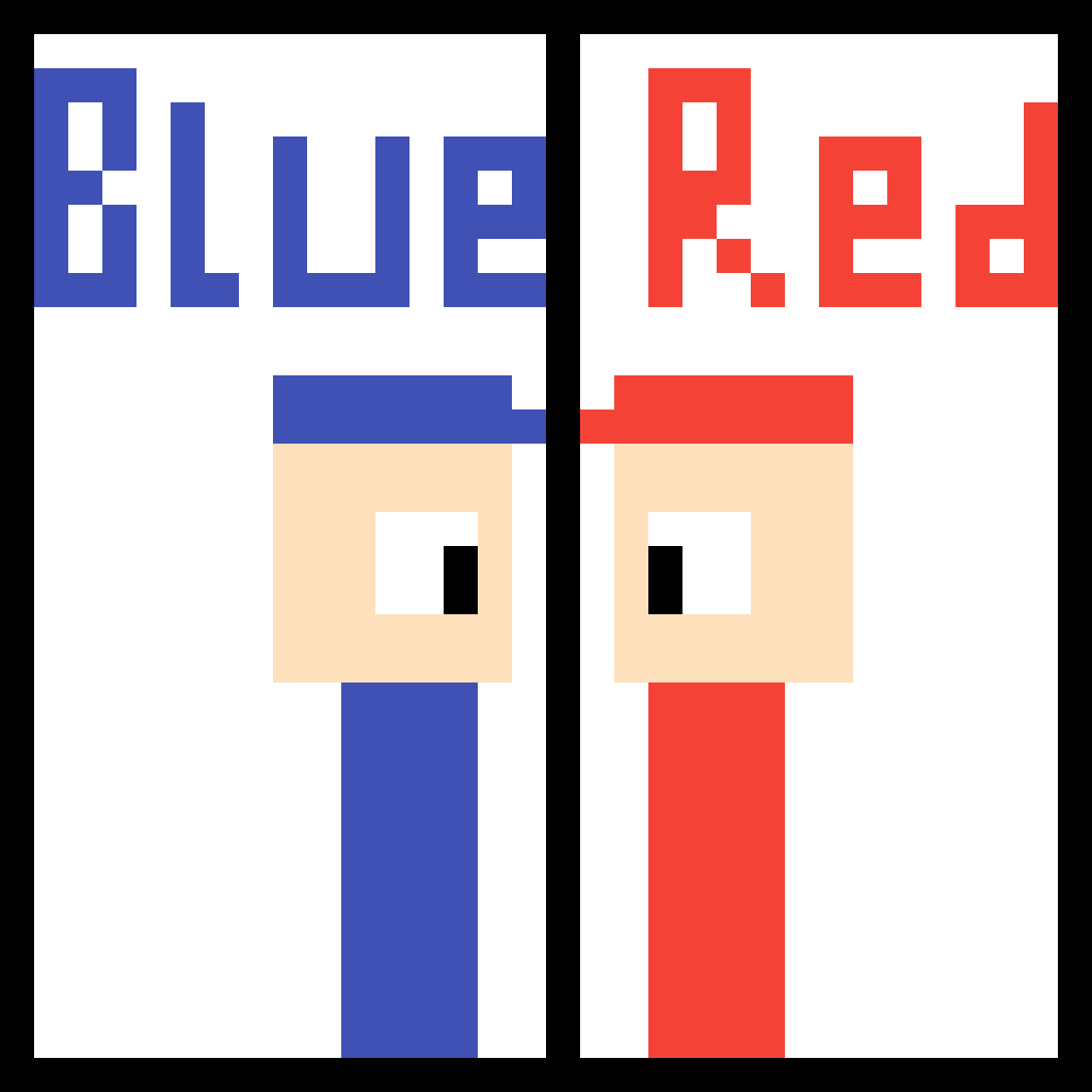 Red Vs Blue - Graphic Design Clipart (1184x1184), Png Download