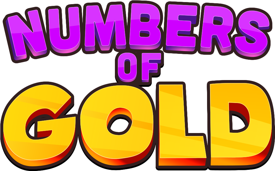 Numbers Of Gold Clipart (931x581), Png Download