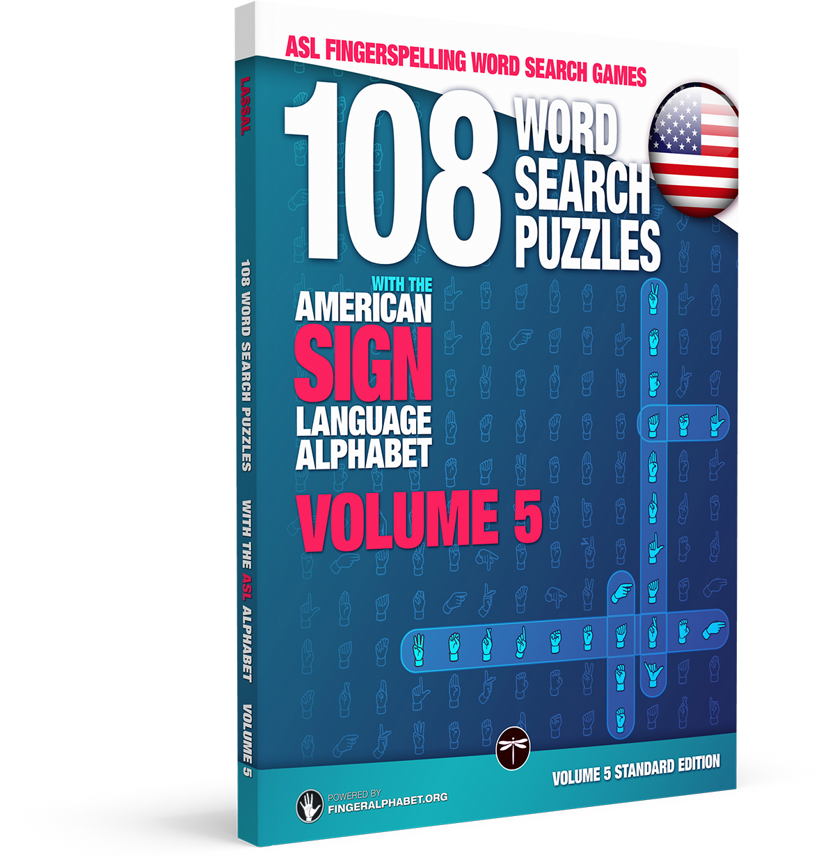 Asl-word Search Books - Graphic Design Clipart (1200x1237), Png Download