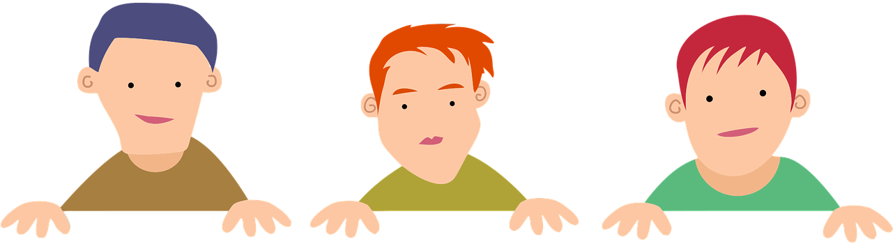 Dibujos De Adolescentes Png - เด็ก การ์ตูน Png Clipart (960x480), Png Download