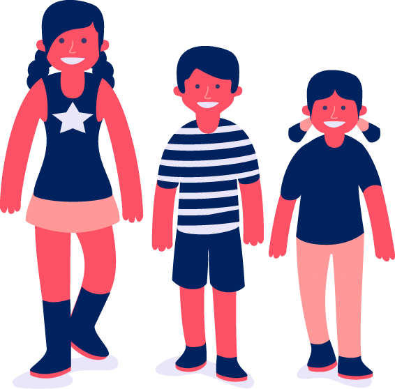 Ni Os Y Adolescentes - Illustration Clipart (566x558), Png Download