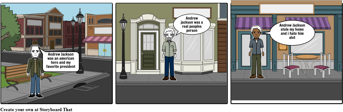 Andrew Jackson - Bud Not Buddy Comic Strips Clipart (1164x385), Png Download