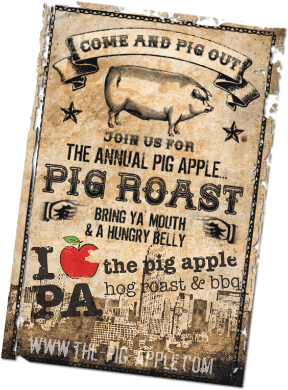 So Go On, Call Ben And Invite Us Along To Your Event - Hog Roast Posters Clipart (564x765), Png Download