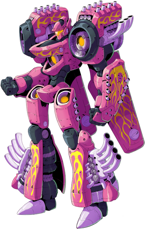 Robot Designs I Did For 100ft Robot Golf Great Team - 100ft Robot Golf Robots Clipart (530x810), Png Download