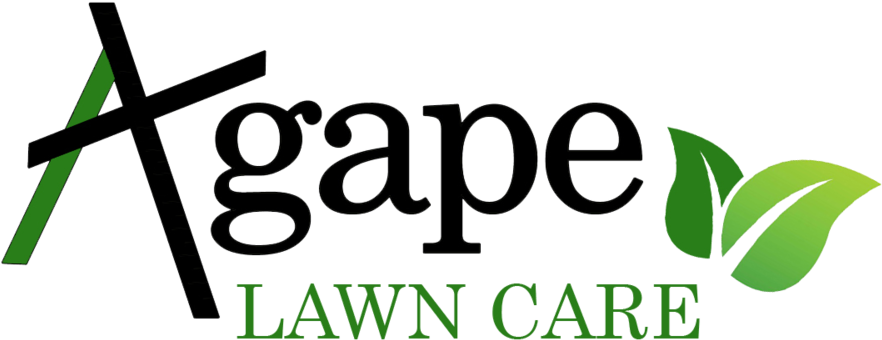 Agape Lawn Care Logo Transparent Png - Graphic Design Clipart (1000x500), Png Download