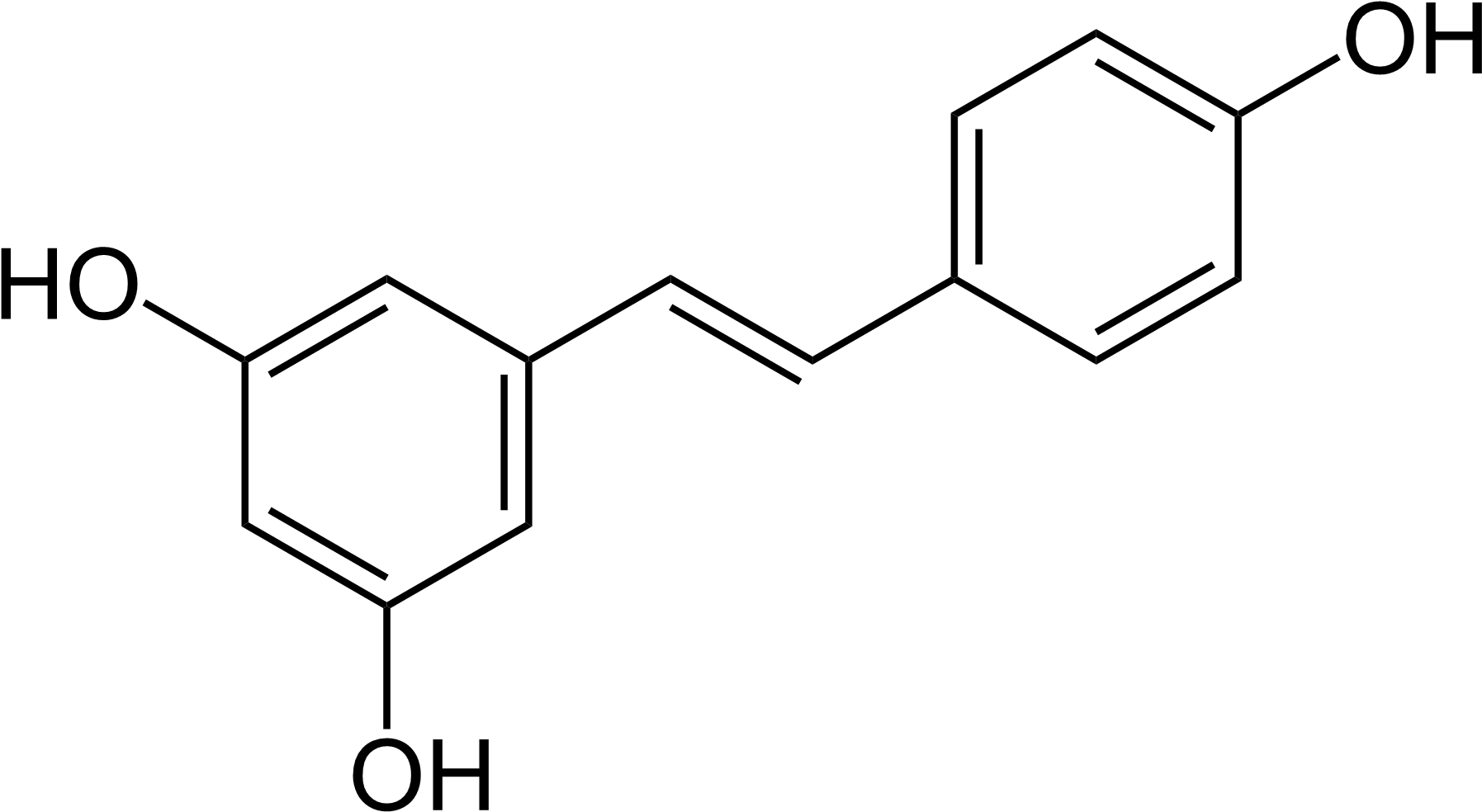 Resveratrol Trans - 3 5 Dimethoxytoluene Clipart (1833x1002), Png Download