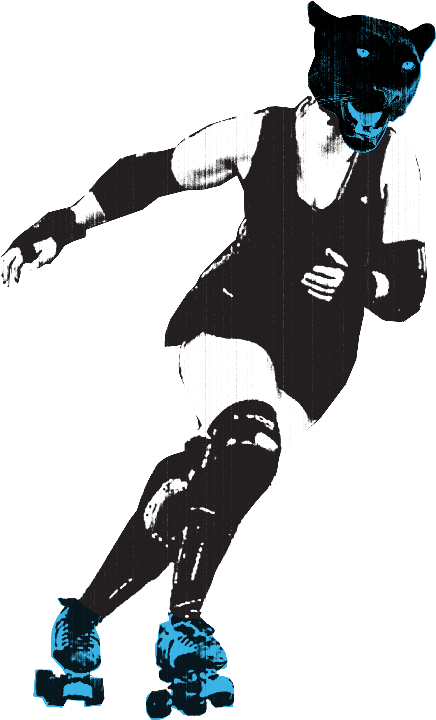 Adelaide Roller Derby 2017 Poster Clipart (2028x2605), Png Download