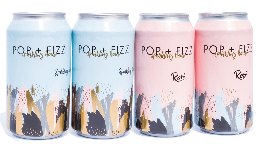 Pop Fizz All Cans - Pop Fizz Sparkling Wine Clipart (1024x572), Png Download