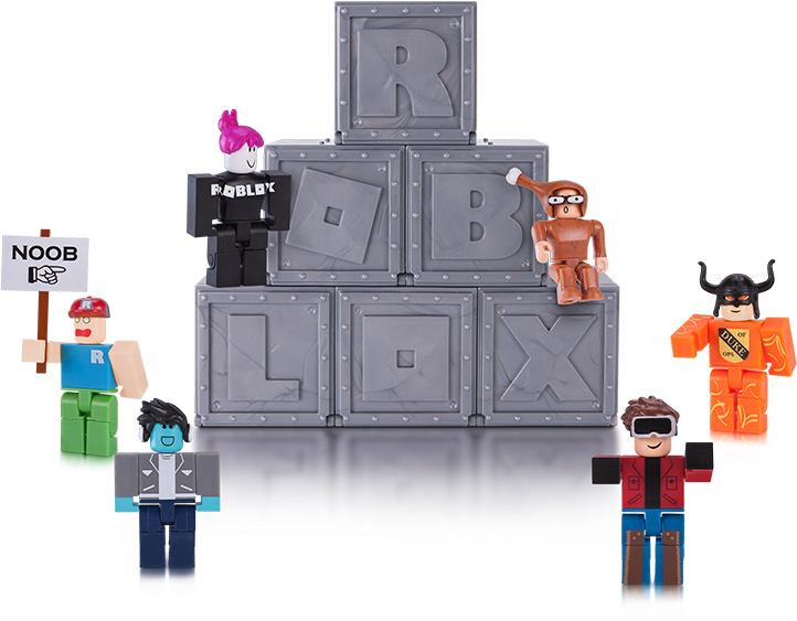 Mystery Figures Series - Juguetes De Roblox Walmart Clipart (800x800), Png Download