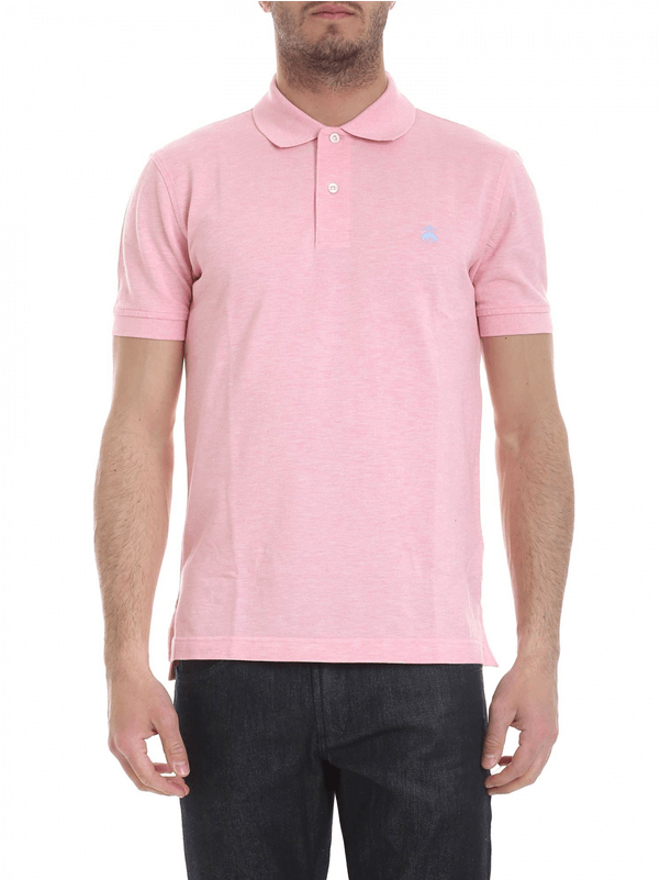Brooks Brothers Rose Colored Polo With Short Sleeves - Polo Shirt Clipart (800x800), Png Download