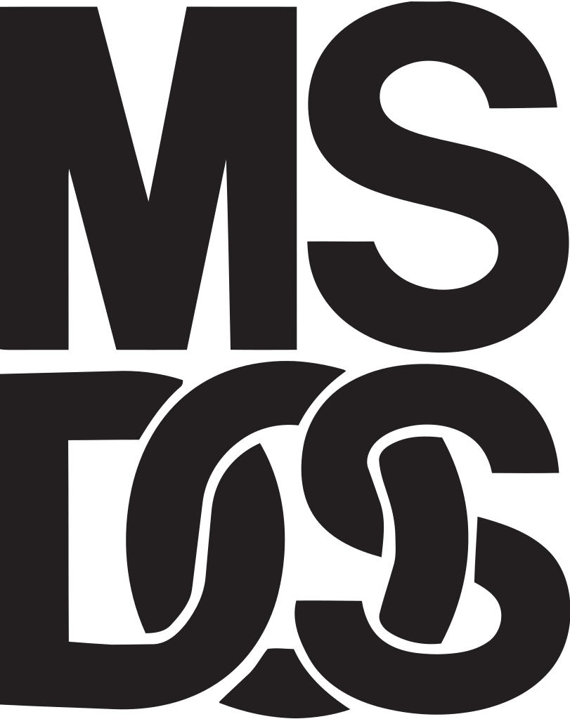 File - Ms Dos - Svg - Ms Dos Logo Vector Clipart (811x1024), Png Download