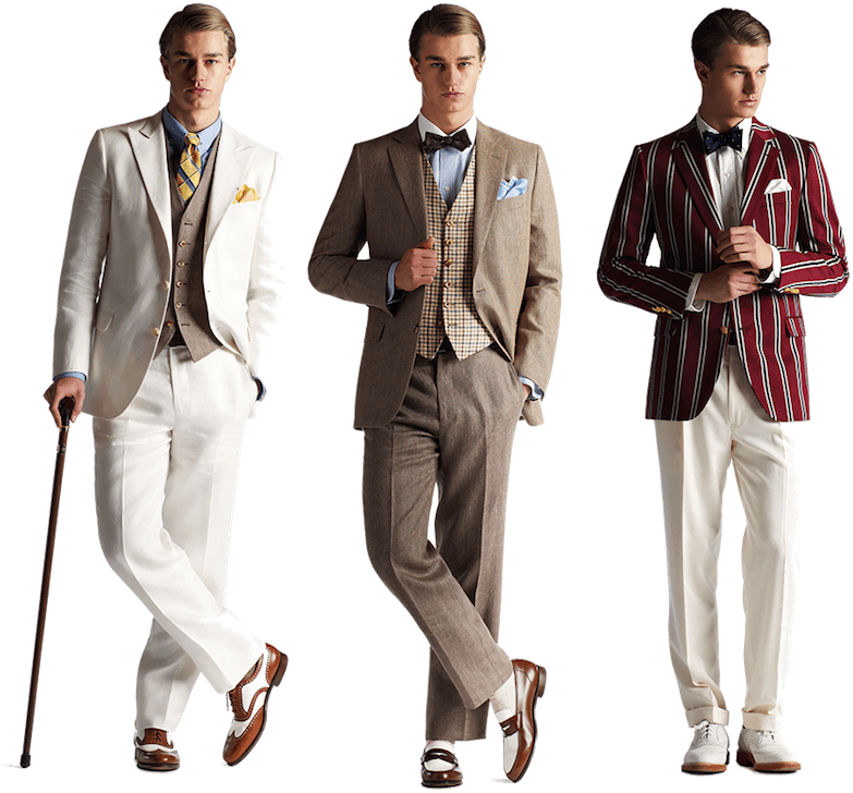 The Great Gatsby Collection By Brooks Brothers - Brooks Brothers Great Gatsby Clipart (800x783), Png Download