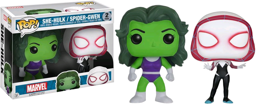 Spider-gwen - Spider Gwen Funko Pop Clipart (878x360), Png Download