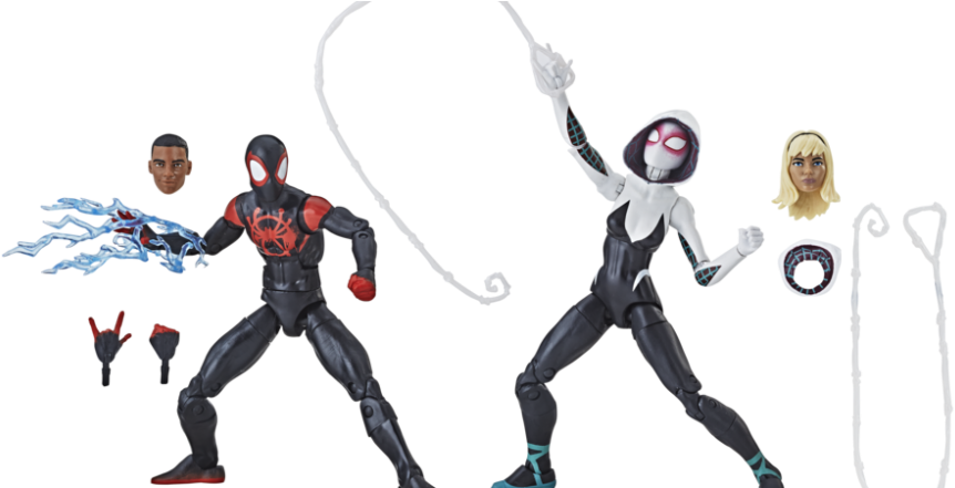 More Marvel Legends Action Figures Revealed At Sdcc - Spider Man Into The Spider Verse Marvel Legends Clipart (880x440), Png Download