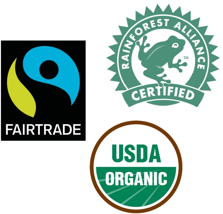 Fair Trade Logo Png , Png Download - Rainforest Alliance Certified Png Clipart (761x730), Png Download