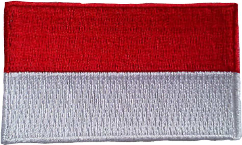 #bendera Merah Putih Emblem - Wool Clipart (1024x617), Png Download