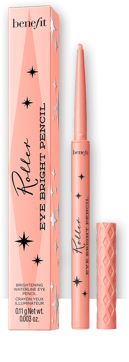 O Lápis Iluminador Roller Eye Bright Tem Um Tom Rosinha - Benefit Roller Eye Bright Pencil Clipart (1219x1382), Png Download