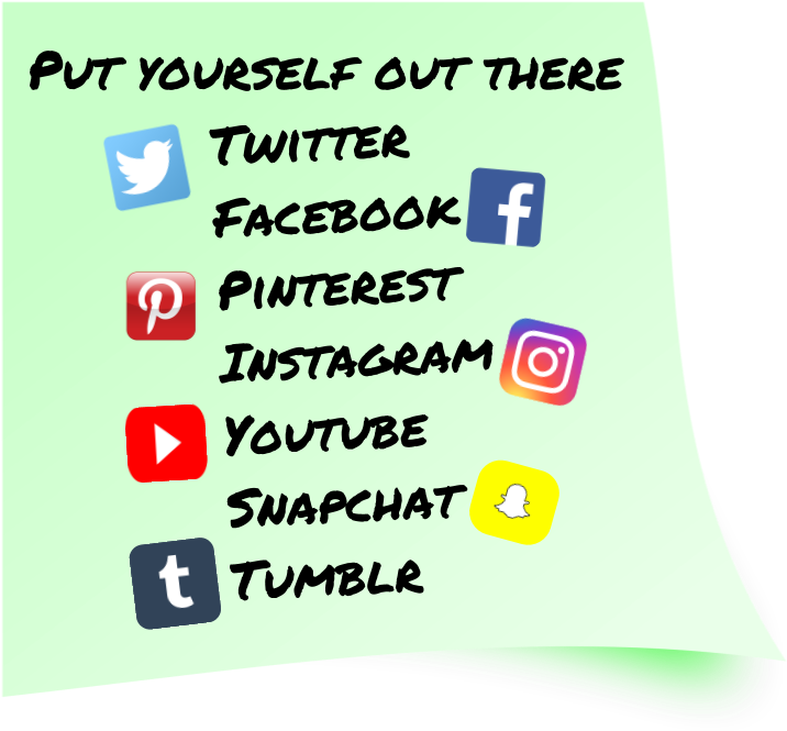 Sticky Note Twitter Snapchat Facebook Instagram Youtube - Circle Clipart (960x720), Png Download