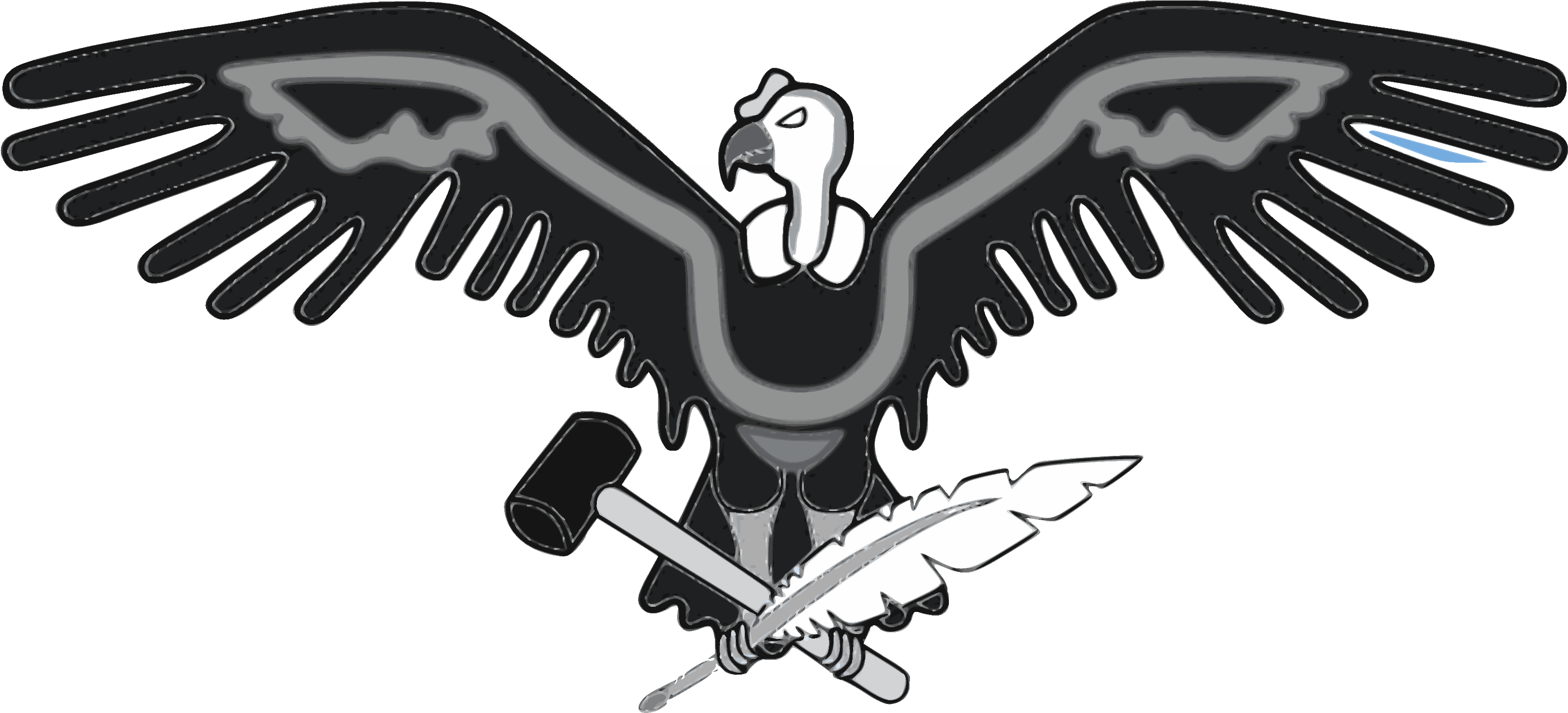 Argentine Civic Legion Logo - Andean Condor Clipart (3539x1767), Png Download