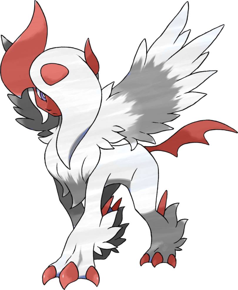 Mega Absol Has A Lot Of Potential, Featuring His High - Pokemon Shiny Mega Absol Clipart (810x987), Png Download