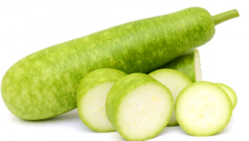 Bottle Gourd/dudhi - Cucumber Clipart (500x638), Png Download