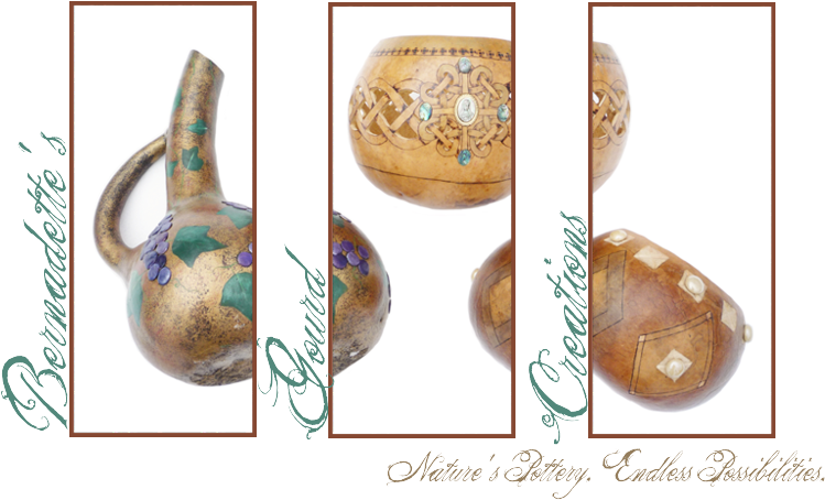 Bernadette's Gourd Creations - Bella Vita Tattoo Designs Clipart (780x476), Png Download