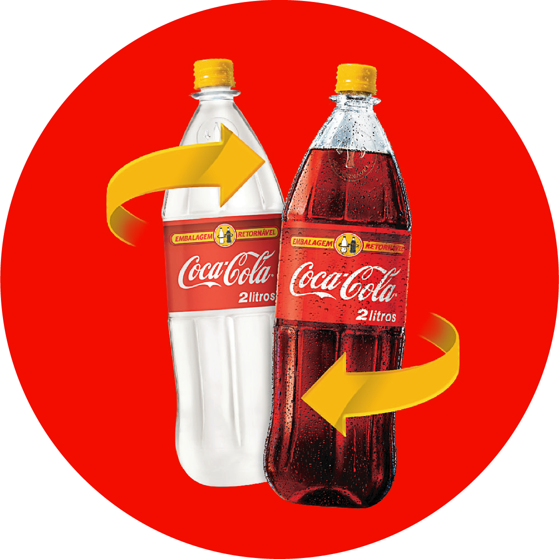 Já É Possível Encontrar Nos Supermercados, Mercearias - Coca Cola Clipart (1135x1134), Png Download