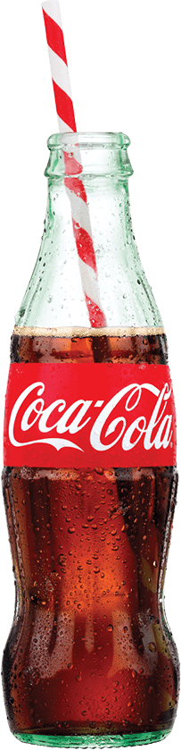 Coca Cola Clipart (203x839), Png Download