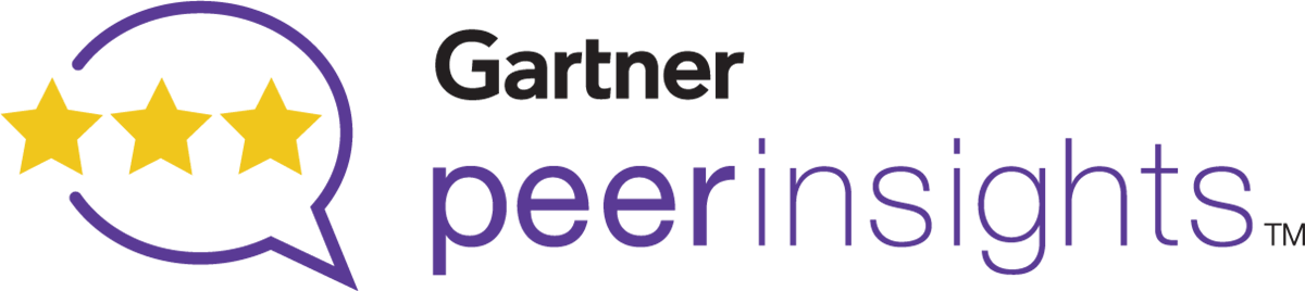 Gartner Peer Insights Logo Clipart (1200x268), Png Download
