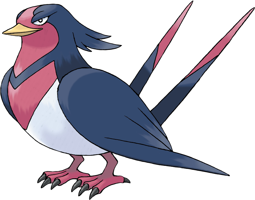 Swellow - Pokemon Swellow Clipart (835x835), Png Download