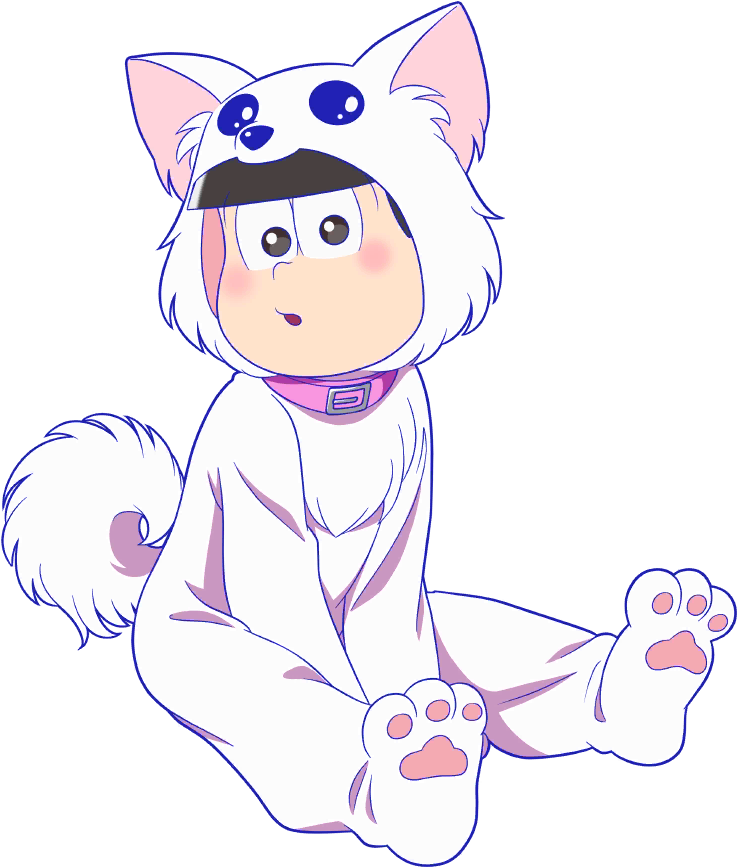 Todomatsu Sticker - Cartoon Clipart (1024x1024), Png Download