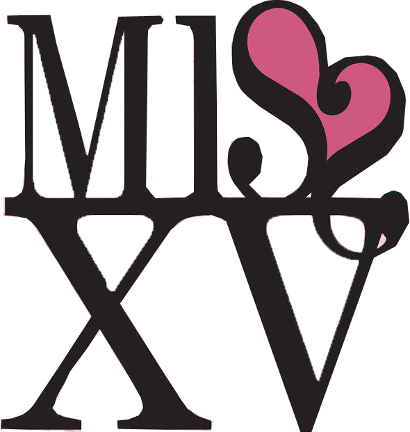 Mis Xv Años Letras Png - Miss Xv Clipart (590x621), Png Download