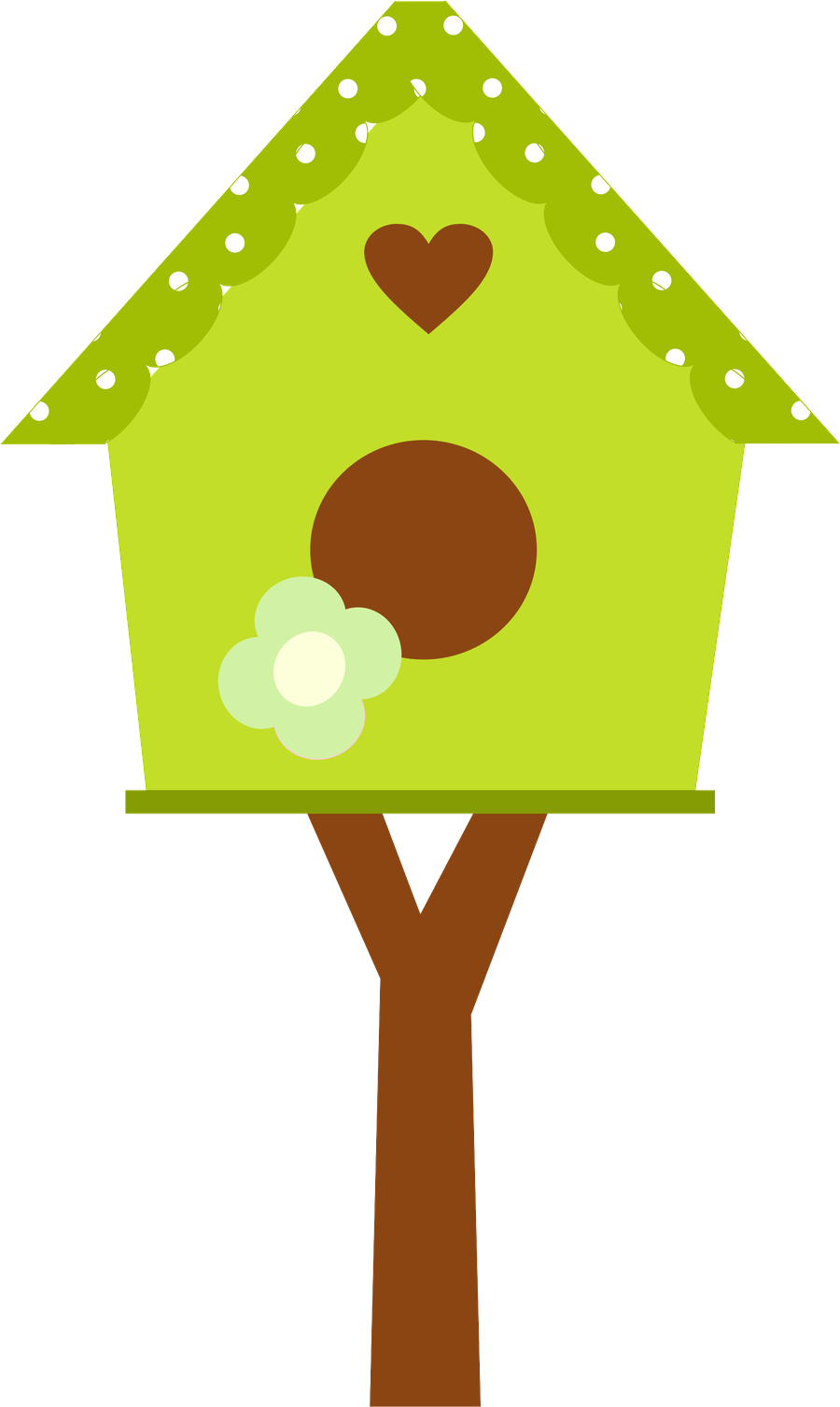 Resultado De Imagen Para Pajaritos Bebe Png - Bird House Clipart Transparent Png (900x1507), Png Download
